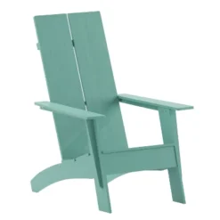 Flash Furniture Sawyer Modern All-Weather Poly Resin Wood Adirondack Chair -Flash Furniture GUEST a8769f09 30f0 413a 9c70 66e03cd2f652