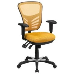 Flash Furniture Mid-Back Mesh Multifunction Executive Swivel Ergonomic Office Chair With Adjustable Arms -Flash Furniture GUEST a8cd4f5b 9d5a 4b73 aac0 aaba7899a601