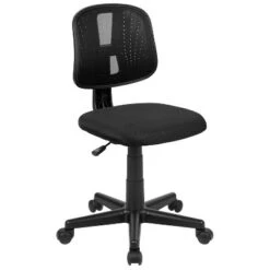 Flash Furniture Flash Fundamentals Mid-Back Mesh Swivel Task Office Chair With Pivot Back -Flash Furniture GUEST a986f4c8 a377 4033 8d89 f9215d036e87