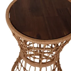 Flash Furniture Devon Indoor/Outdoor Natural Finish Rattan Rope Table With Acacia Wood Top, Fade And Weather Resistant 16 Flash Furniture Devon Indoor/Outdoor Natural Finish Rattan Rope Table With Acacia Wood Top, Fade And Weather Resistant -Flash Furniture GUEST ab5199b8 42c4 4fd7 b34a e8de37727fd6