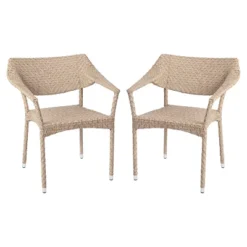 Flash Furniture Jace Set Of 2 Commercial Grade Stacking Patio Chairs, All Weather PE Rattan Wicker Patio Dining Chairs 25 Flash Furniture Jace Set Of 2 Commercial Grade Stacking Patio Chairs, All Weather PE Rattan Wicker Patio Dining Chairs -Flash Furniture GUEST acd5fc29 82a5 4038 b62f 17e7a6ffb9be