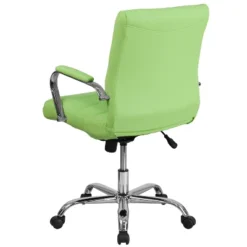 Flash Furniture Mid-Back Vinyl Executive Swivel Office Chair With Chrome Base And Arms -Flash Furniture GUEST af844d2a 23cd 4596 97fb fc35a91e2b46