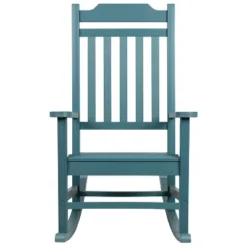 Flash Furniture Winston All-Weather Poly Resin Wood Rocking Chair -Flash Furniture GUEST b0028cf5 b705 4282 b21d 20b3185af6a1