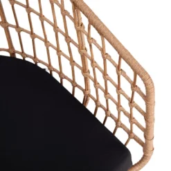 Flash Furniture Devon Set Of 2 Indoor/Outdoor Patio Boho Club Chairs, Rope With PE Wicker Rattan, Cushions And Sled Base 20 Flash Furniture Devon Set Of 2 Indoor/Outdoor Patio Boho Club Chairs, Rope With PE Wicker Rattan, Cushions And Sled Base -Flash Furniture GUEST b1b6dbc7 0c1e 4f9f a932 06f2e8d9dc24