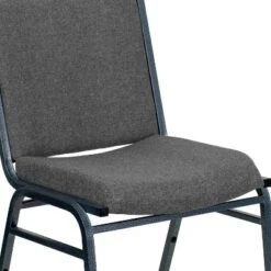 Flash Furniture HERCULES Series Heavy Duty Gray Fabric Stack Chair -Flash Furniture GUEST b3335e90 bd84 4cb6 b139 0251b6ce0db1