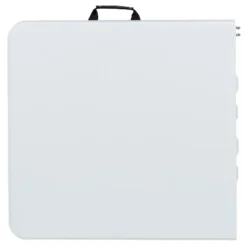 Flash Furniture 4-Foot Height Adjustable Bi-Fold Granite White Plastic Folding Table -Flash Furniture GUEST b3ea0999 ed4d 45f8 8f6e 0689c5e65034