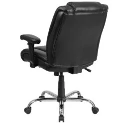 Flash Furniture HERCULES Series Big & Tall 400 Lb. Rated Black LeatherSoft Ergonomic Task Office Chair With Chrome Base And Adjustable Arms 16 Flash Furniture HERCULES Series Big & Tall 400 Lb. Rated Black LeatherSoft Ergonomic Task Office Chair With Chrome Base And Adjustable Arms -Flash Furniture GUEST b438ddbf 3ff2 4af5 afe0 96285c1d2140