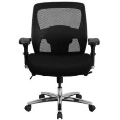 Flash Furniture HERCULES Series 24/7 Intensive Use Big & Tall 500 Lb. Rated Black Mesh Executive Ergonomic Office Chair With Ratchet Back 18 Flash Furniture HERCULES Series 24/7 Intensive Use Big & Tall 500 Lb. Rated Black Mesh Executive Ergonomic Office Chair With Ratchet Back -Flash Furniture GUEST b4b3ebe2 bb2c 44af ad35 8e3325fcbdda
