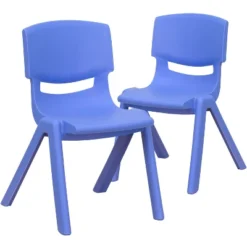 Flash Furniture 2 Pack Plastic Stackable School Chair With 12" Seat Height -Flash Furniture GUEST b5151c43 7e68 461d 8a39 dac9def2d88b
