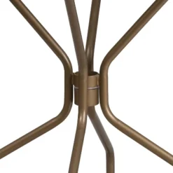 Flash Furniture Oia Commercial Grade 35.25" Round Indoor-Outdoor Steel Patio Table With Umbrella Hole -Flash Furniture GUEST b7571f8e f23e 4bf9 bc3e 9e8b26f3fe95