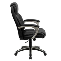 Flash Furniture Hansel High Back Folding Black LeatherSoft Executive Swivel Office Chair With Arms -Flash Furniture GUEST b7ca8824 1fa0 4992 acf1 58d779eb13cb