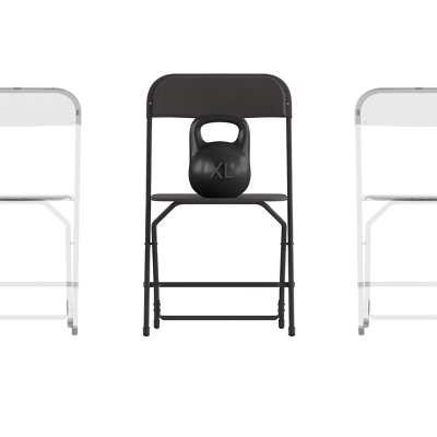 Flash Furniture Hercules™ Big And Tall Commercial Folding Chair - Extra Wide 650LB. Capacity - Durable Plastic - 4-Pack 19 Flash Furniture Hercules™ Big And Tall Commercial Folding Chair - Extra Wide 650LB. Capacity - Durable Plastic - 4-Pack - Image 17
