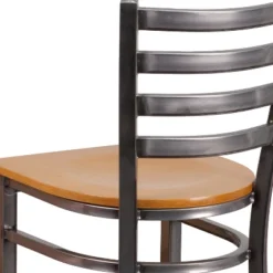 Flash Furniture Clear Coated Ladder Back Metal Restaurant Barstool 17 Flash Furniture Clear Coated Ladder Back Metal Restaurant Barstool -Flash Furniture GUEST bae359d5 f579 4883 9b49 28973776514c