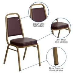Flash Furniture HERCULES Series Trapezoidal Back Stacking Banquet Chair With 2.5" Thick Seat -Flash Furniture GUEST bb2256cf 79a5 4955 b6bc 3508cf06e3e2