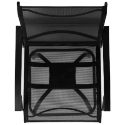 Flash Furniture Valerie Patio Bar Height Stools Set Of 2, All-Weather Textilene Swivel Patio Stools And Deck Chairs With High Back & Armrests -Flash Furniture GUEST bb4c10bb 476b 4a0d b879 79089709eca7