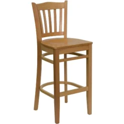 Flash Furniture Vertical Slat Back Wooden Restaurant Barstool 23 Flash Furniture Vertical Slat Back Wooden Restaurant Barstool -Flash Furniture GUEST bbd47500 cf6b 4155 ac3e 92a3409b3564