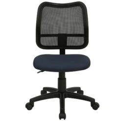 Flash Furniture Mid-Back Navy Blue Mesh Swivel Task Office Chair -Flash Furniture GUEST bc12b415 98d2 47ed bfac 9c2590ff883c