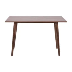 Flash Furniture Hatfield 47 Inch Mid-Century Modern Wood Dining Table, Wood Kitchen Table, Dark Walnut -Flash Furniture GUEST bd18542d 6878 4ce3 bceb a0c29246cac9