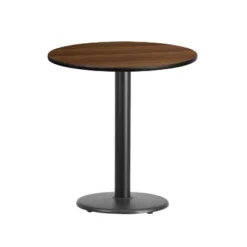 Flash Furniture 24'' Round Laminate Table Top With 18'' Round Table Height Base -Flash Furniture GUEST bf31a02b 9ad3 415b b1f5 eb3533b77aad