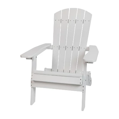 Flash Furniture Charlestown All-Weather Poly Resin Indoor/Outdoor Folding Adirondack Chair 13 Flash Furniture Charlestown All-Weather Poly Resin Indoor/Outdoor Folding Adirondack Chair - Image 11
