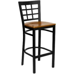 Flash Furniture Black Window Back Metal Restaurant Barstool 21 Flash Furniture Black Window Back Metal Restaurant Barstool -Flash Furniture GUEST bf95a008 11ab 4610 8abe d2b3e54f9a94