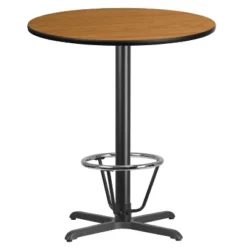 Flash Furniture 36'' Round Laminate Table Top With 30'' X 30'' Bar Height Table Base And Foot Ring 10 Flash Furniture 36'' Round Laminate Table Top With 30'' X 30'' Bar Height Table Base And Foot Ring -Flash Furniture GUEST bffaefe5 85dc 47c2 96a9 680772657d43