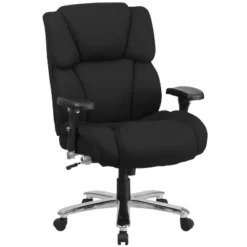 Flash Furniture HERCULES Series 24/7 Intensive Use Big & Tall 400 Lb. Rated Executive Swivel Ergonomic Office Chair With Lumbar Knob And Tufted Headrest & Back -Flash Furniture GUEST c0fc1f10 ff41 4be4 8afe 15dfc8956e0e