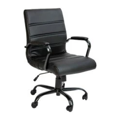 Flash Furniture Mid-Back Executive Swivel Office Chair With Metal Frame And Arms 36 Flash Furniture Mid-Back Executive Swivel Office Chair With Metal Frame And Arms -Flash Furniture GUEST c13be387 a530 44d1 b6a4 f268d3fba4cb