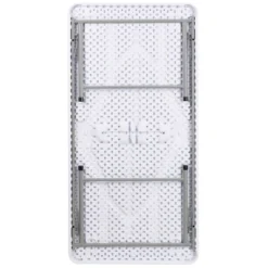 Flash Furniture 4.93-Foot Kid's Granite White Plastic Folding Table -Flash Furniture GUEST c1988e5a f1dc 4439 ade1 331192093d40