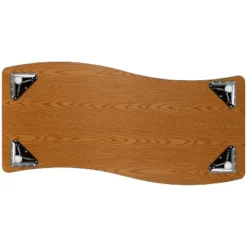 Flash Furniture 26"W X 60"L Rectangle Wave Flexible Collaborative Thermal Laminate Activity Table - Height Adjustable Short Legs 18 Flash Furniture 26"W X 60"L Rectangle Wave Flexible Collaborative Thermal Laminate Activity Table - Height Adjustable Short Legs -Flash Furniture GUEST c1a90ce1 c2cf 47c2 b2fc f29111c4537b