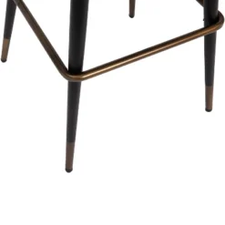 Flash Furniture Lyla Commercial Grade Modern Armless Barstools With Contoured Backrest, Steel Frame And Integrated Footrest - Set Of 2 -Flash Furniture GUEST c6fb60b3 fbc7 49d9 a6d7 22deb64cacc8