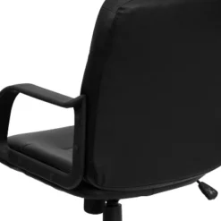 Flash Furniture Paulson Mid-Back Black Glove Vinyl Executive Swivel Office Chair With Arms 14 Flash Furniture Paulson Mid-Back Black Glove Vinyl Executive Swivel Office Chair With Arms -Flash Furniture GUEST c82ba5ec bf60 4054 8c09 685692ff1885