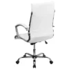 Flash Furniture High Back Designer Quilted LeatherSoft Executive Swivel Office Chair With Chrome Base And Arms -Flash Furniture GUEST c9b399b2 bbde 4121 9255 07c20f947800