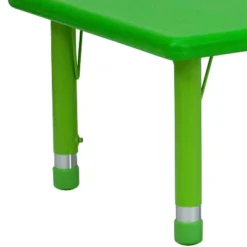 Flash Furniture 24"W X 48"L Rectangular Plastic Height Adjustable Activity Table -Flash Furniture GUEST cdbd923b da27 4354 9691 92de1683db68