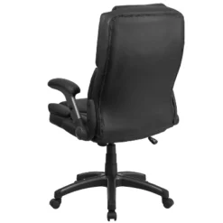 Flash Furniture Hansel Extreme Comfort High Back Black LeatherSoft Executive Swivel Ergonomic Office Chair With Flip-Up Arms -Flash Furniture GUEST ce0ac4be 646c 42e7 9d8d 5fea8adf9143