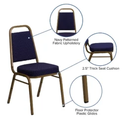 Flash Furniture HERCULES Series Trapezoidal Back Stacking Banquet Chair With 2.5" Thick Seat -Flash Furniture GUEST d34c5081 a35f 4b2a 958c 9c72f6148cb3
