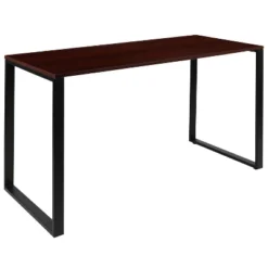 Flash Furniture Modern Commercial Grade Desk Industrial Style Computer Desk Sturdy Home Office Desk - 55" Length -Flash Furniture GUEST d3e7d1ff f3a3 40a0 8613 1cc3f36c7e77