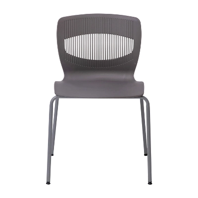 Flash Furniture HERCULES Series Commercial Grade 770 Lb. Capacity Ergonomic Stack Chair With Lumbar Support And Steel Frame 12 Flash Furniture HERCULES Series Commercial Grade 770 Lb. Capacity Ergonomic Stack Chair With Lumbar Support And Steel Frame - Image 10