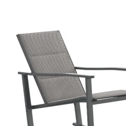 Flash Furniture Brazos Set Of 2 Outdoor Rocking Chairs With Flex Comfort Material And Metal Frame -Flash Furniture GUEST d5ad1db5 53b9 419c 824f b3815d891972