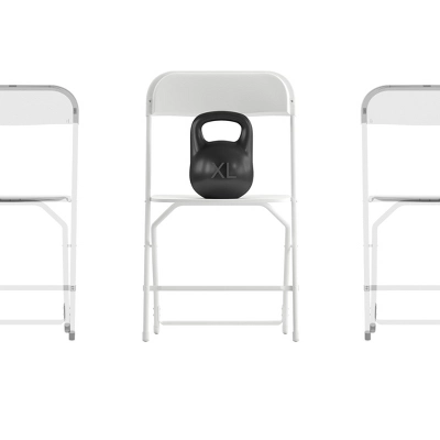 Flash Furniture Hercules™ Big And Tall Commercial Folding Chair - Extra Wide 650LB. Capacity - Durable Plastic - 4-Pack 18 Flash Furniture Hercules™ Big And Tall Commercial Folding Chair - Extra Wide 650LB. Capacity - Durable Plastic - 4-Pack - Image 16