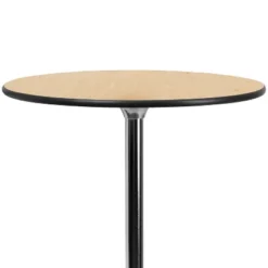 Flash Furniture Lars 30'' Round Wood Cocktail Table With 30'' And 42'' Columns - Set Of 5 -Flash Furniture GUEST d983f18f 2905 444f 9359 6b70eabe6925