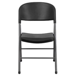 Flash Furniture 2 Pack HERCULES Series 330 Lb. Capacity Plastic Folding Chair With Charcoal Frame -Flash Furniture GUEST dbe2e03c a2de 47ea baac 6eff85129001