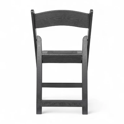 Flash Furniture HERCULES Series 800 Lb. Capacity Resin Folding Chair With Slatted Seat 4 Flash Furniture HERCULES Series 800 Lb. Capacity Resin Folding Chair With Slatted Seat - Image 2