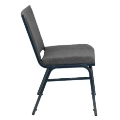 Flash Furniture HERCULES Series Heavy Duty Gray Fabric Stack Chair -Flash Furniture GUEST ddd6e9f1 cc71 4781 ade8 428d2eb75149