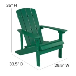Flash Furniture Charlestown Commercial All-Weather Poly Resin Wood Adirondack Chair 23 Flash Furniture Charlestown Commercial All-Weather Poly Resin Wood Adirondack Chair -Flash Furniture GUEST de590ff7 84dd 4c00 bbfe bb4d8de09702 1