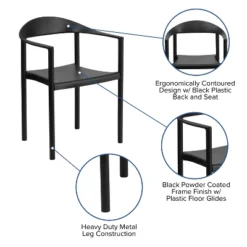 Flash Furniture HERCULES Series 1000 Lb. Capacity Plastic Cafe Stack Chair 21 Flash Furniture HERCULES Series 1000 Lb. Capacity Plastic Cafe Stack Chair -Flash Furniture GUEST df08c685 2062 466f 946b e884c88b86bc