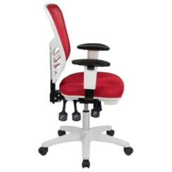 Flash Furniture Mid-Back Mesh Multifunction Executive Swivel Ergonomic Office Chair With Adjustable Arms -Flash Furniture GUEST df420247 5783 4108 b163 ddbffe67492f