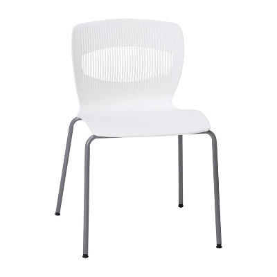 Flash Furniture HERCULES Series Commercial Grade 770 Lb. Capacity Ergonomic Stack Chair With Lumbar Support And Steel Frame 14 Flash Furniture HERCULES Series Commercial Grade 770 Lb. Capacity Ergonomic Stack Chair With Lumbar Support And Steel Frame - Image 12