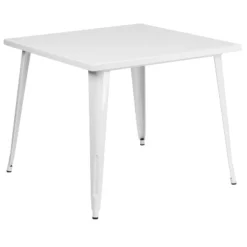 Flash Furniture Commercial Grade 35.5" Square Metal Indoor-Outdoor Table -Flash Furniture GUEST e258a4f1 fcca 4b9d a3e7 bd9c8579dbcf