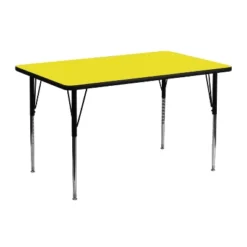Flash Furniture 24''W X 48''L Rectangular HP Laminate Activity Table - Standard Height Adjustable Legs 11 Flash Furniture 24''W X 48''L Rectangular HP Laminate Activity Table - Standard Height Adjustable Legs -Flash Furniture GUEST e32a4fd0 83ae 4d03 b8c2 82da6c9aca48